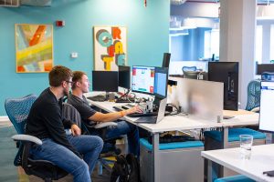 Employees at work at Core 10 in Huntington, WV