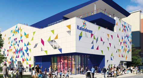 A rendering of the Kaleideum in Winston-Salem, NC.