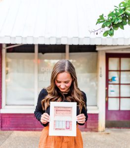 Sara Ogles, owner of That’s SO Art in Athens, AL