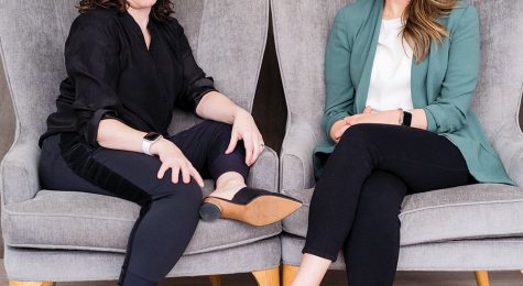 Workit Health founders Lisa McLaughlin (left) and Robin McIntosh