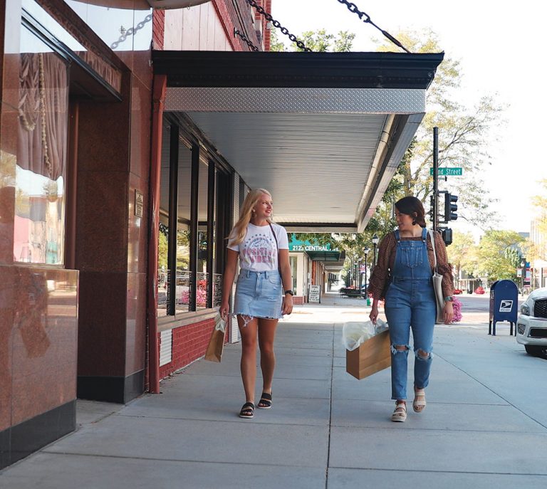 Shops in downtown Kearney