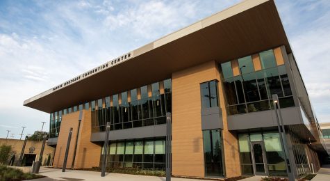 Exterior of VanDyk Mortgage Convention Center in Muskegon, MI