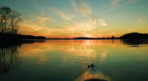 Sunrise in Westwood Park, Indiana