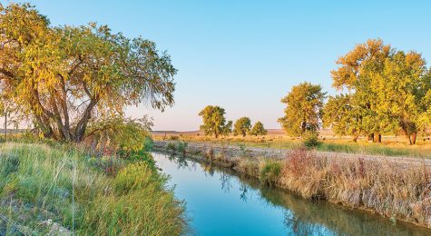 The Bessemer Ditch provides irrigation water to farms in eastern Pueblo County.