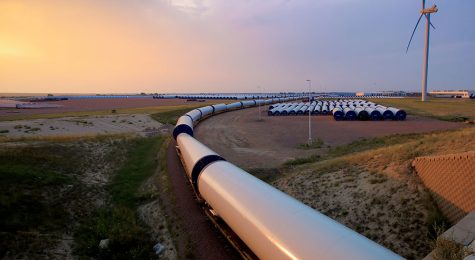 World’s largest wind tower manufacturing facility is in Pueblo, CO.