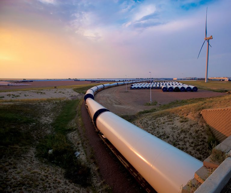 World’s largest wind tower manufacturing facility is in Pueblo, CO.