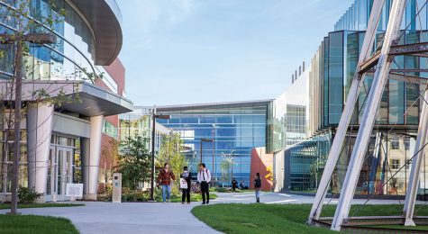 The Student Innovation Center on the Iowa State campus in Ames, IA