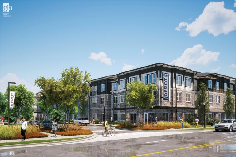 Artist’s rendering of Alta Depot in Smyrna