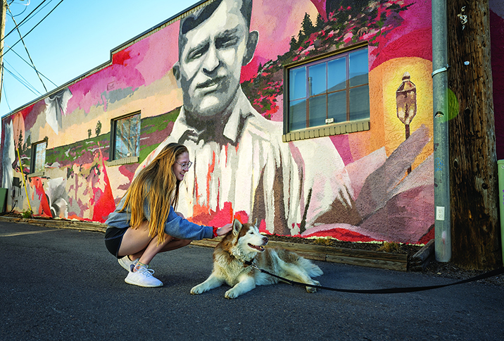 Mural in Castle Rock CO