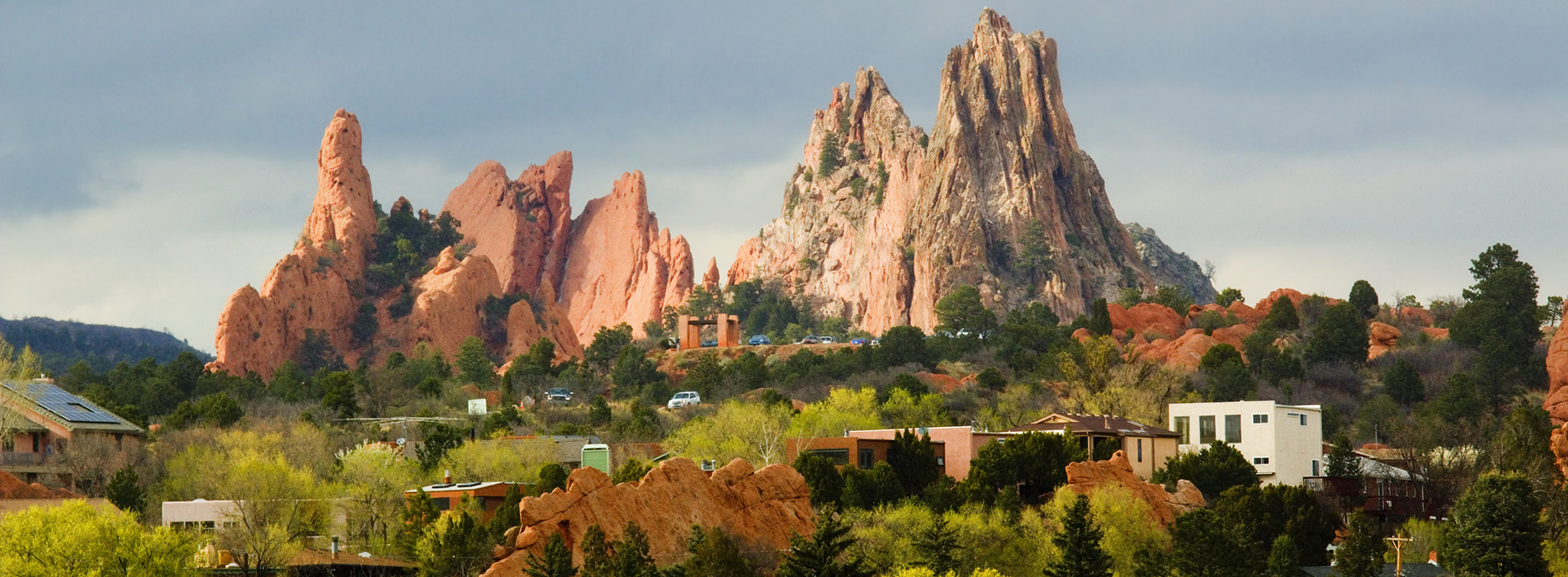 Garden of the Gods in Colorado
