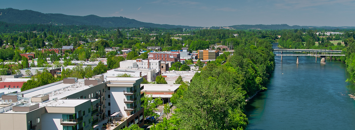 Willamette River in Corvallis OR