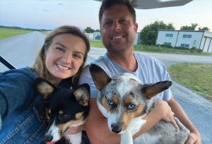 Whitney and April Coyle, residents of Massey Ranch Airpark, a community located in the Greater Daytona Region of Florida.