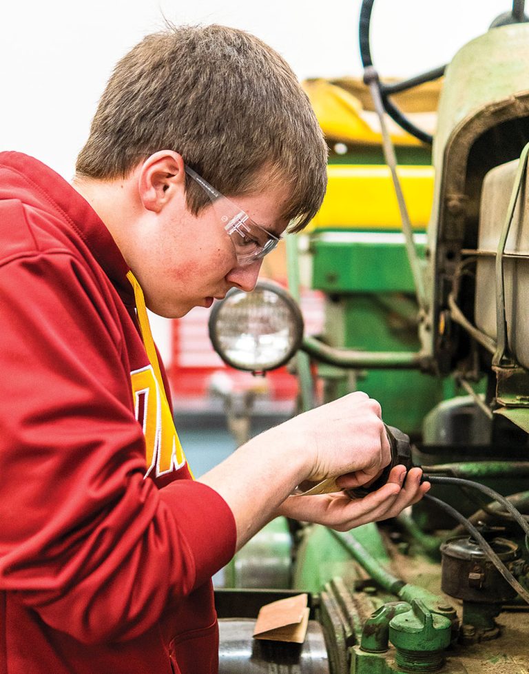 Gilbert High School in Iowa