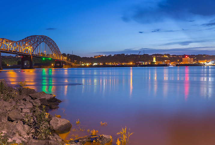 Downtown Dubuque, IA