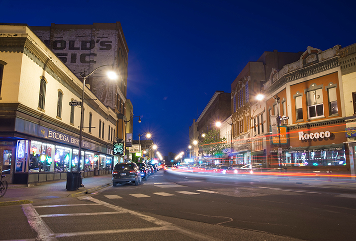 Downtown La Crosse WI