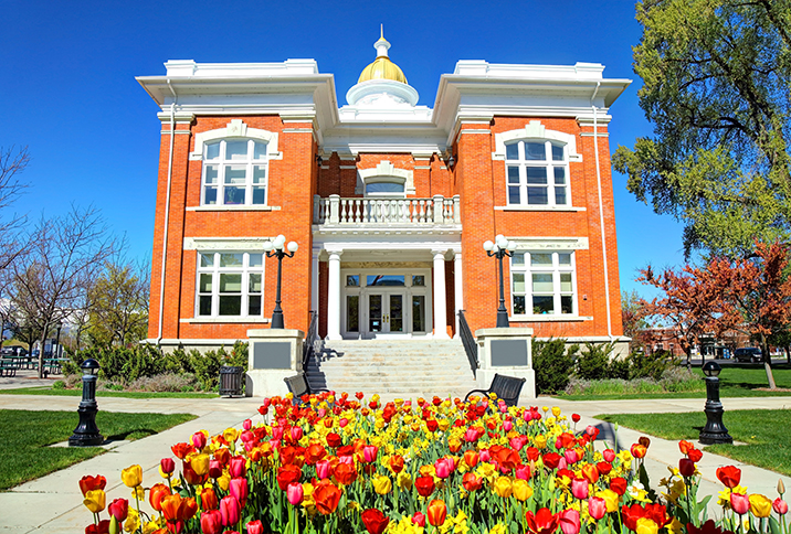 Courthouse in Logan UT