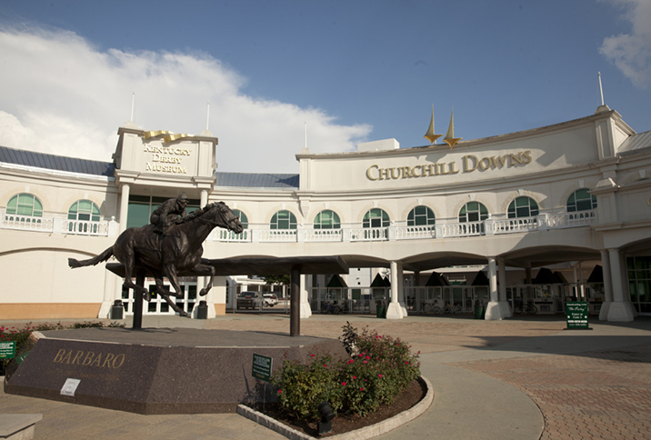 Churchill Downs in Louisville KY