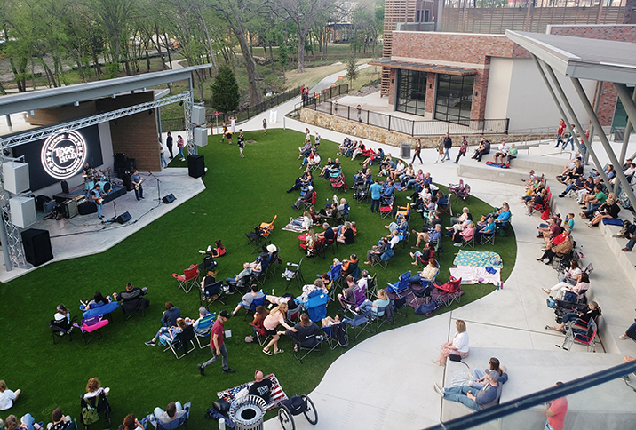 Live concert in McKinney, TX