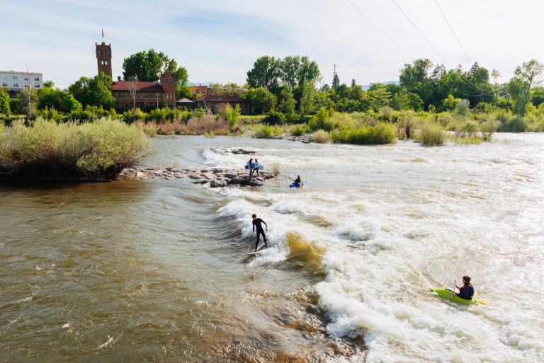 Clark Fork River in Missoula MT