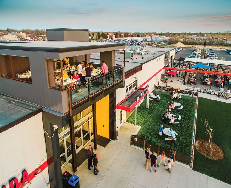 The Upper Deck at Stanley Marketplace in Aurora, CO