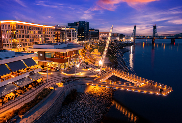 Waterfront in Vancouver, WA