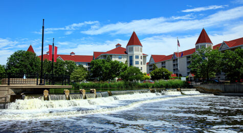 Lakefront in Waukesha, Wisconsin