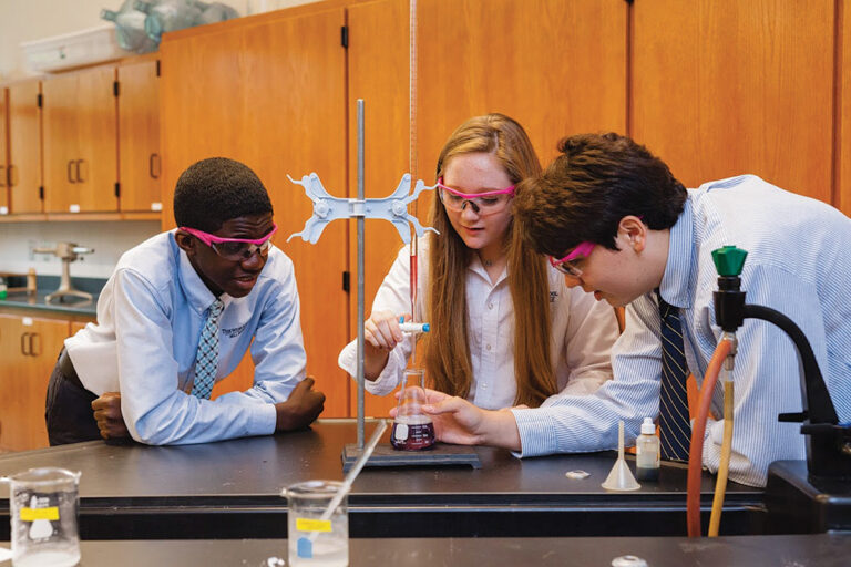 Weekly Science Labs at The Webb School in Bell Buckle, TN