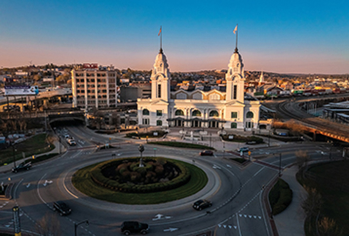 Union Station in Worcester MA