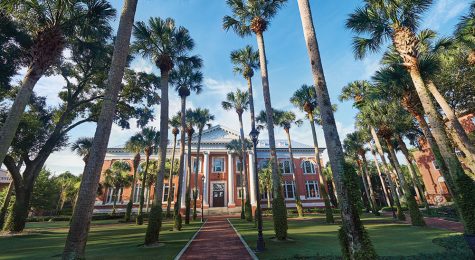 Sampson Hall at Stetson University, located in the Greater Daytona Region.