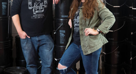 Aaron “Hoff ” Hoffman and his wife, Michele, started Hoff & Pepper in 2013 in Chattanooga, TN.