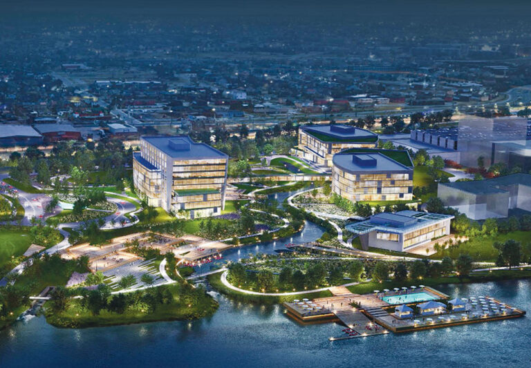 Oracle campus rendering in Nashville, TN