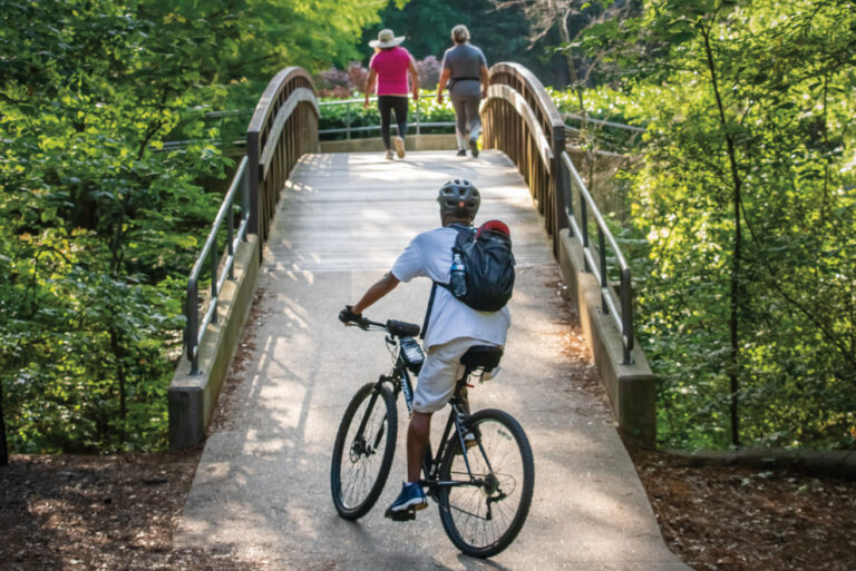 Rose Rudman Recreational Trail in Tyle