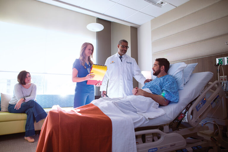 Erlanger East new expansion in Chattanooga, TN - Erlanger Health System - patient room