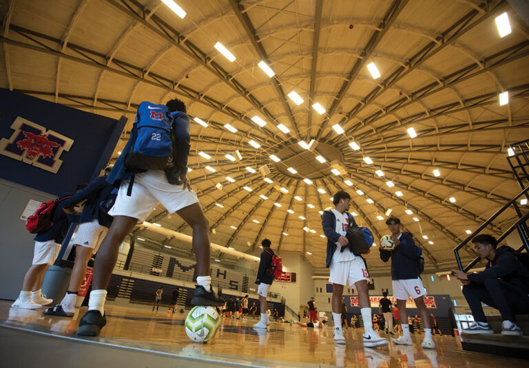 Marshalltown High School Roundhouse in Iowa