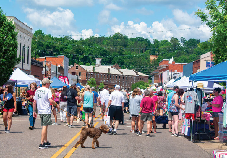 Attend a festival or even in downtown Prattville, AL