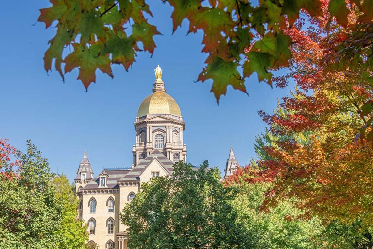 University of Notre Dame in South Bend, IN