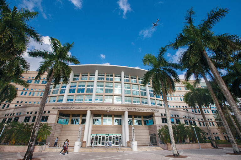 The Alan B. Levan | NSU Broward Center of Innovation in Fort Lauderdale, Florida.