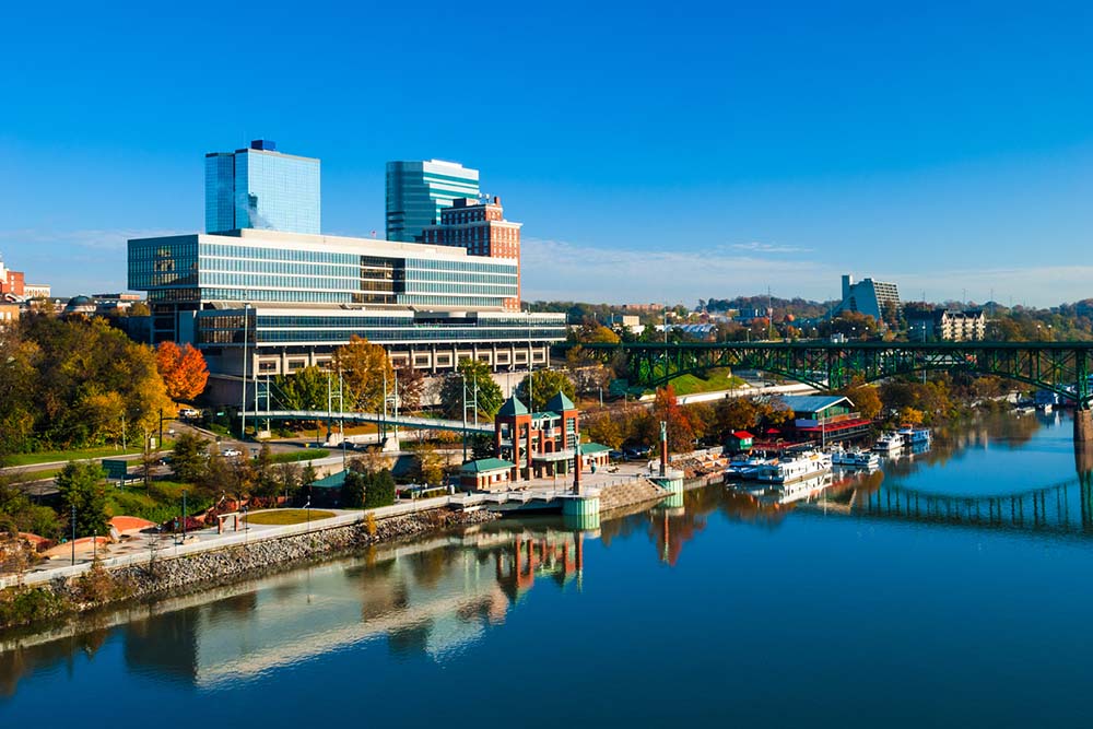 Knoxville, TN, skyline