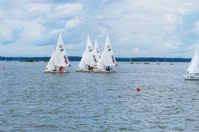 For a true adventure on the water in Oxford, MS, check out Blackjack Sailing. This sailing school specializes in summer day camps for children from beginner to advanced but also offers lessons for adults.