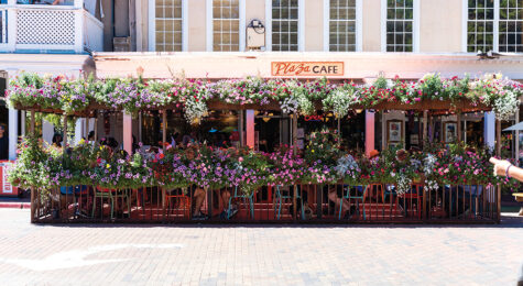 Cafecito Trailhead, Downtown Plaza in New Mexico
