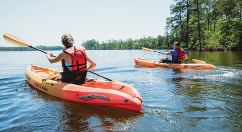 Kayaking in Fred Gannon Rocky Bayou State Park in Niceville, Florida