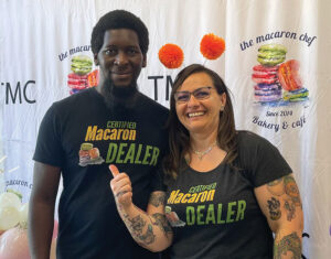 Elisabeta Jenkins launched The Macaron Chef Bakery & Café in Fort Walton Beach, FL.