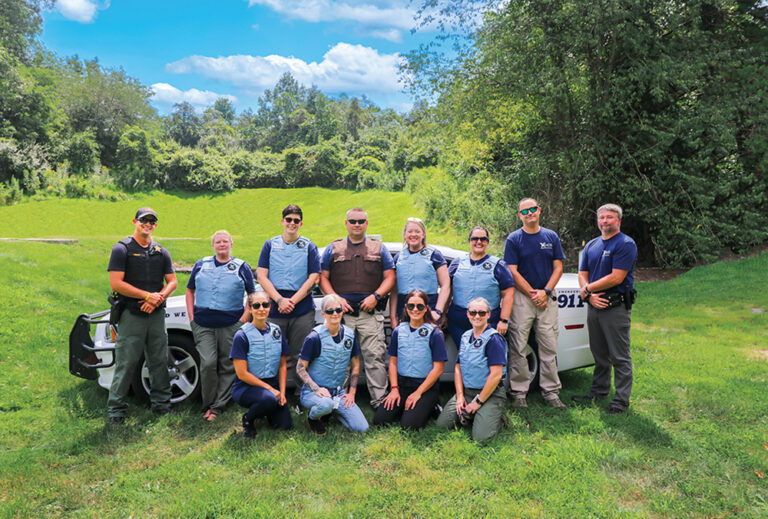 People from Highlands Community Services pose in Abingdon, VA.