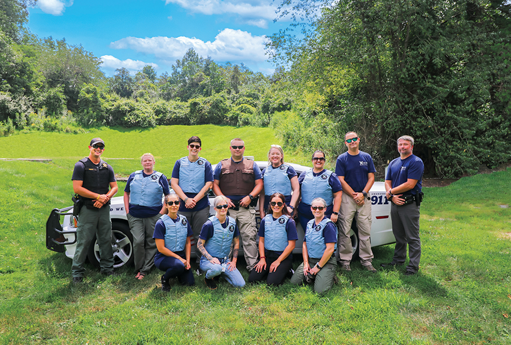 People from Highlands Community Services pose in Abingdon, VA.