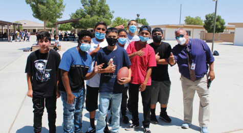 Students in the Adelanto Elementary School District