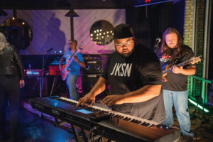 Band performs for Jackson Hidden Tracks in Jackson, TN.