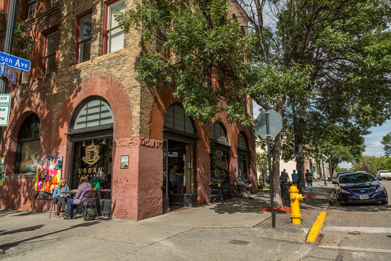 Urban Stampede Coffee in Grand Forks. Credit Greater Grand Forks Convention and Visitors Bureau