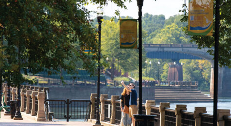 The RiverWalk in Downtown Columbus, GA