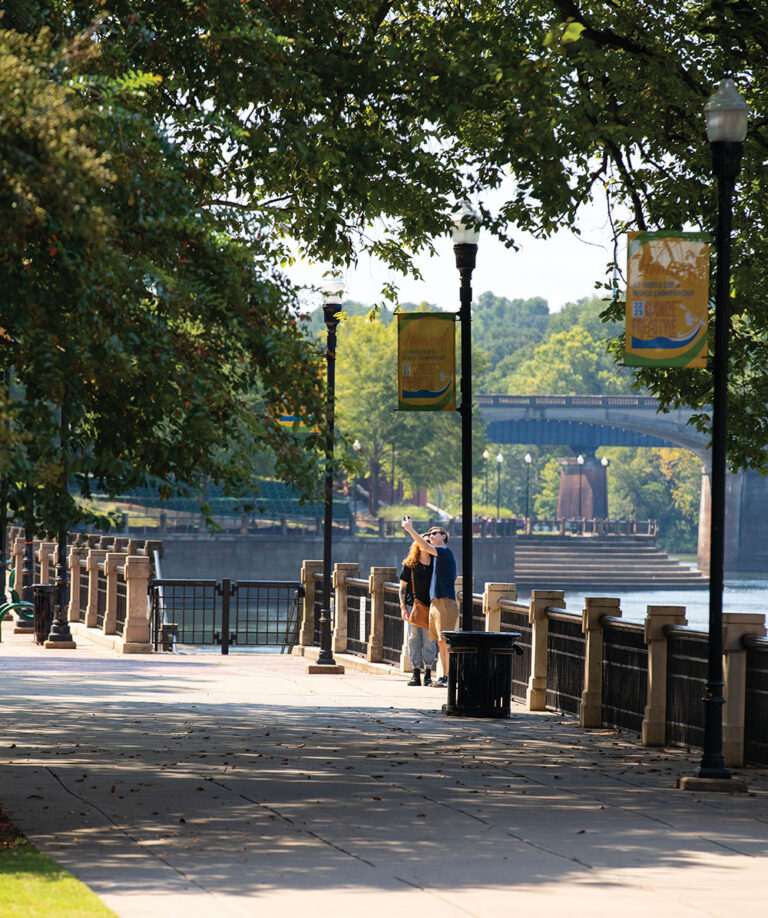 The RiverWalk in Downtown Columbus, GA