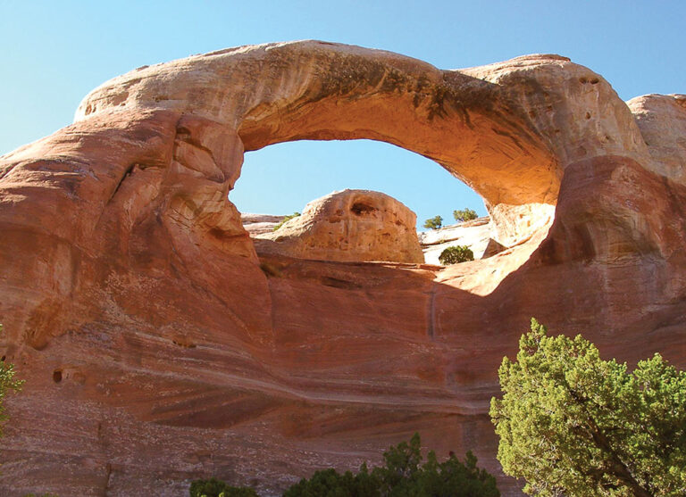 Rattlesnake Arches in the Grand Valley of Colorado.